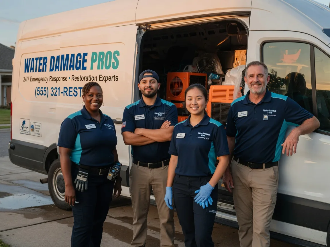 Water Damage Restoration company in Nome, TX